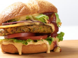 Vegan-Cheeseburger
