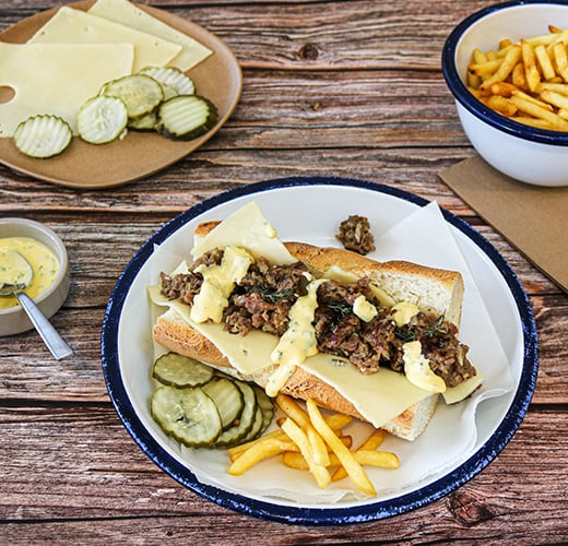 Beef and Bearnaise Baguette