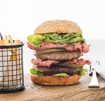 Double Everything Beef Burger