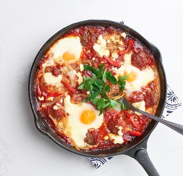 Meatball Shakshuka