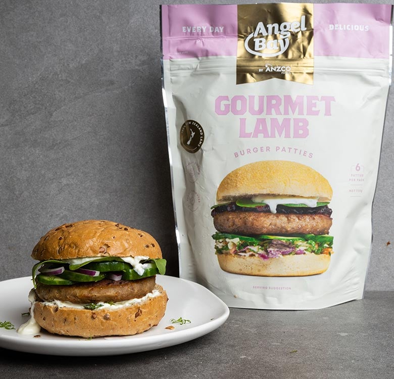 Middle Eastern Lamb Burger