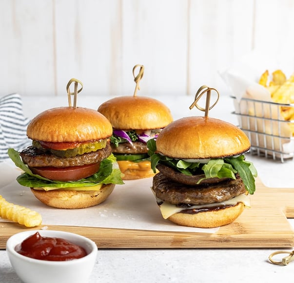 Mini Gourmet Burger Flight