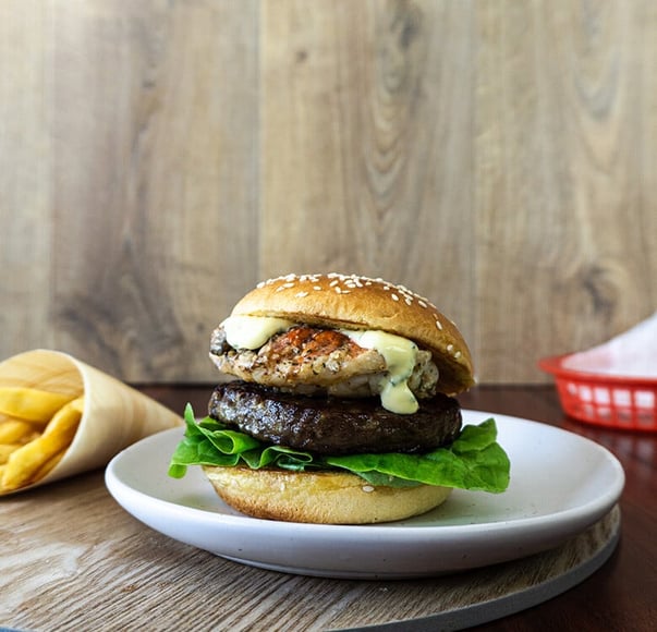 Surf 'n' Turf Burger