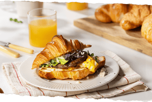 AB-Ripped-Paper Breakfast Croissant