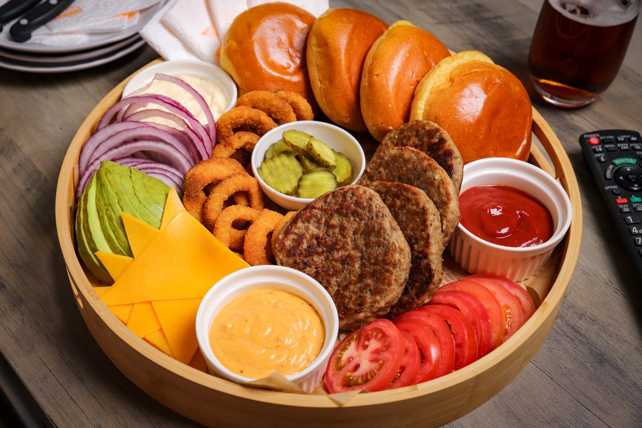 Game Day Burgers landscape