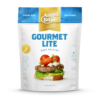  Angel Bay Gourmet Lite Beef Patties Pack