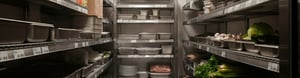 Large well organised freezer