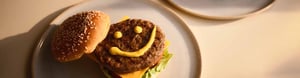 Smiley burger