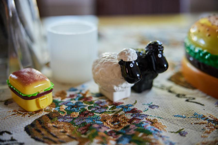 Angel Bay Real life Restaurant - Sheep salt and pepper