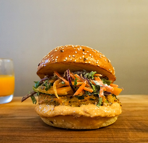 Mango Veggie Stack