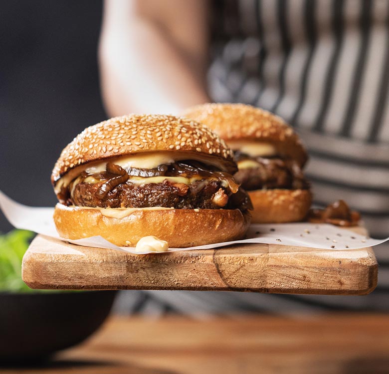 Beefy French Onion Burger