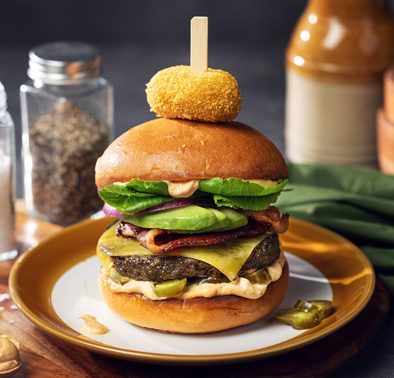 Jalapeno Popper Burger