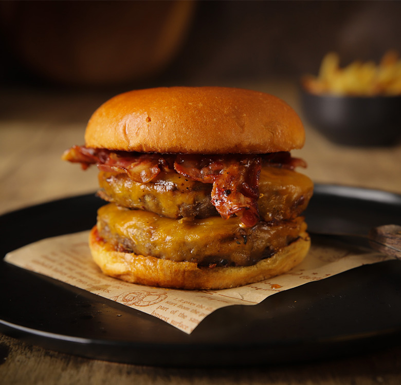 Maple Bacon Burger