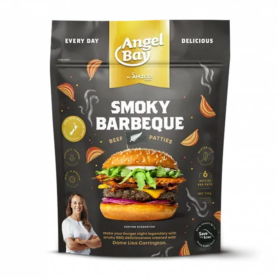 Smoky Barbeque Beef Patties