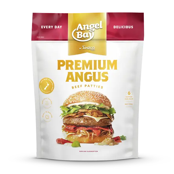  Angel Bay Premium Angus Beef Patty Pack